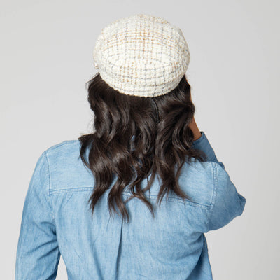 Emmy Lou - Cut & Sew Tweed Cabbie Hat-CABBIE-San Diego Hat Company