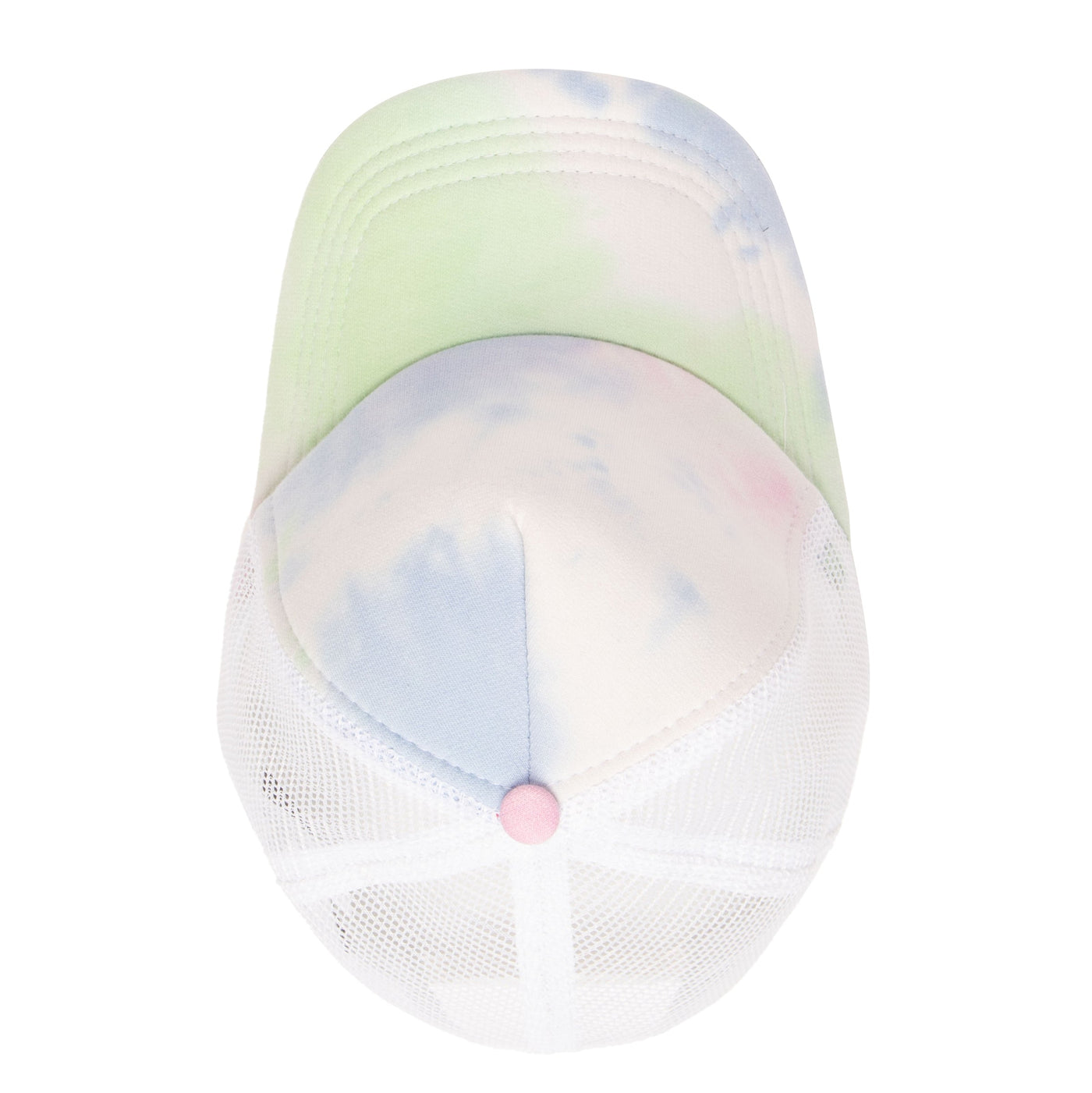 Trucker - 3-7 Year Tie-Dye Front And Brim Trucker Cap