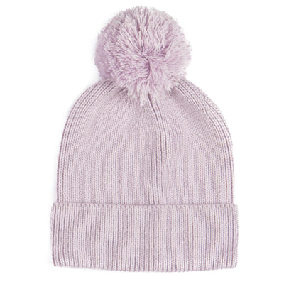 BEANIE - Women's Beanie W/Yarn Pom