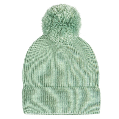 BEANIE - Women's Beanie W/Yarn Pom