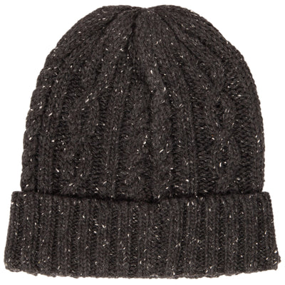 BEANIE - Men's Wool Blend Cable Knit Cuffed Beanie