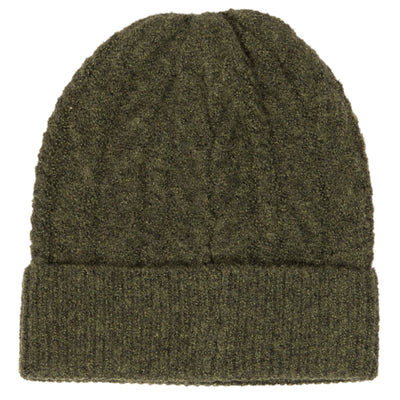 BEANIE - Men's Recycled Cable Knit Cuffed Beanie