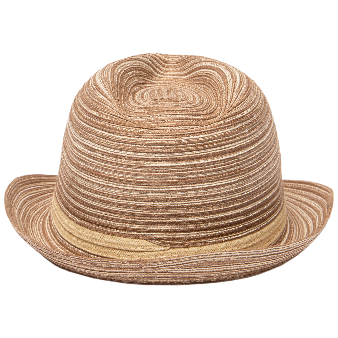 FEDORA - Womens Mixed Braid Fedora (MFX2006)