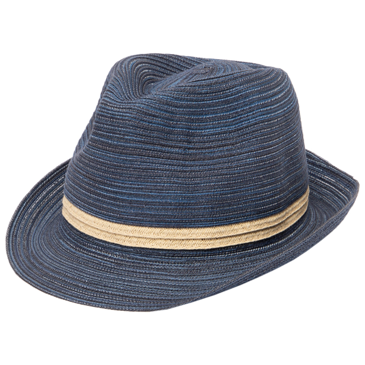 FEDORA - Womens Mixed Braid Fedora (MFX2006)