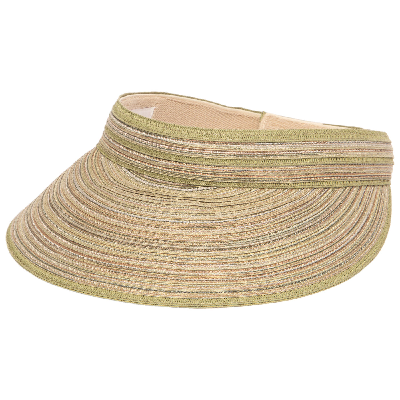 VISOR - Women's Mixed Braid Visor With Velcro