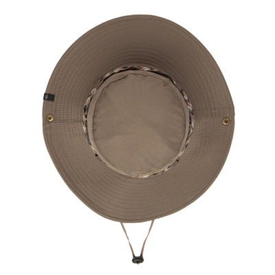 OUTDOOR - Men's Floatable Wide Brim Sun Hat With Jacquard Trim