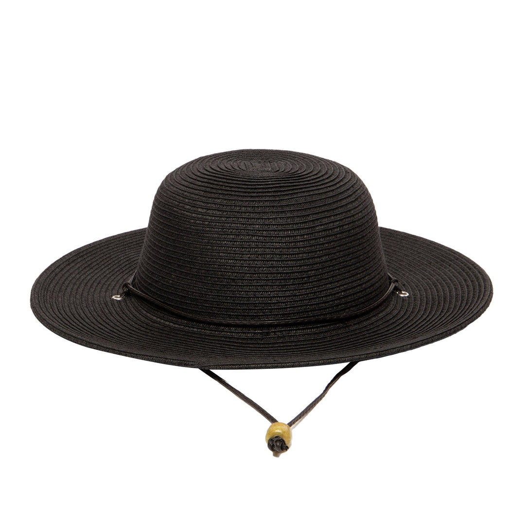 Sun hat with strap deals