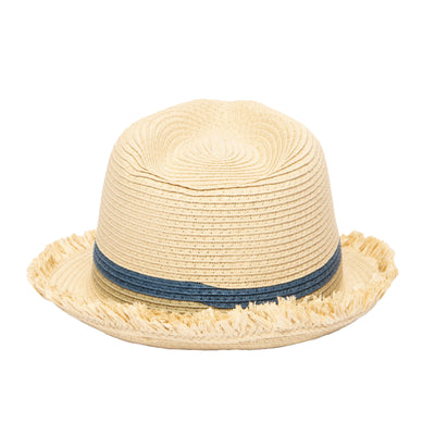 FEDORA - 5-7 Year Old Kid Woven Paperbraid Fedora