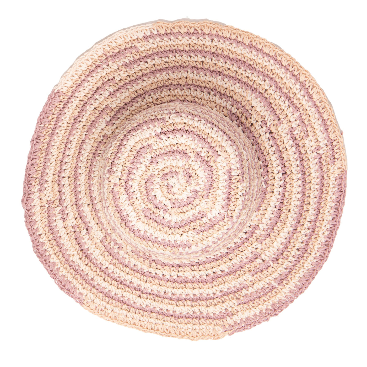 SUN BRIM - Women's Space Dye Crochet Sun Hat (PBM3021)