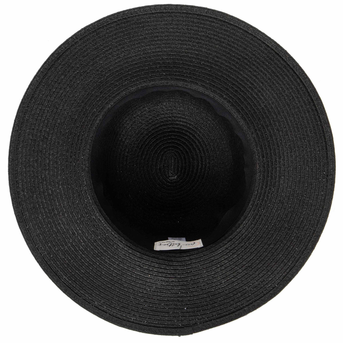 SUN BRIM - Women's Sun Hat W/ Oversized Stripe Bow