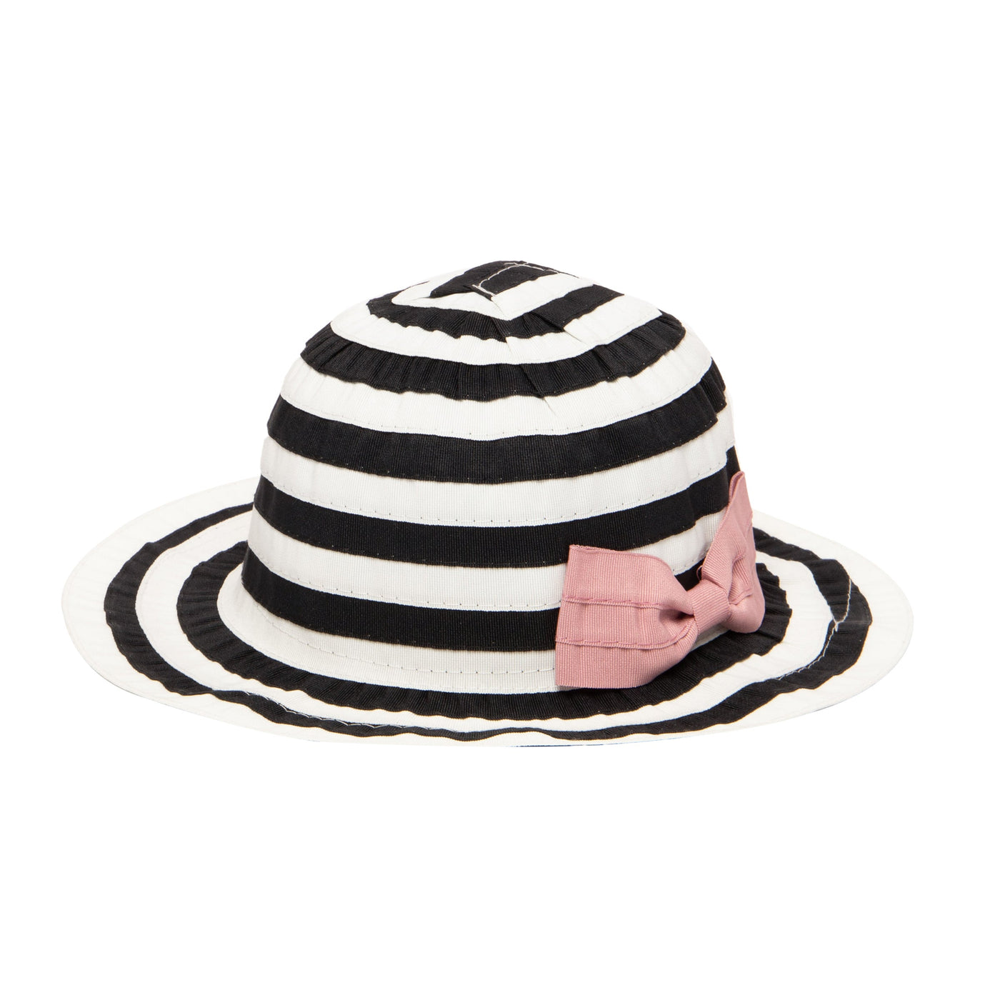 BUCKET - Toddler Ribbon Sun Hat W/ Bow