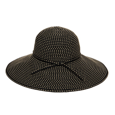 RIBBON - Women's Ribbon Braid Hat With Ticking