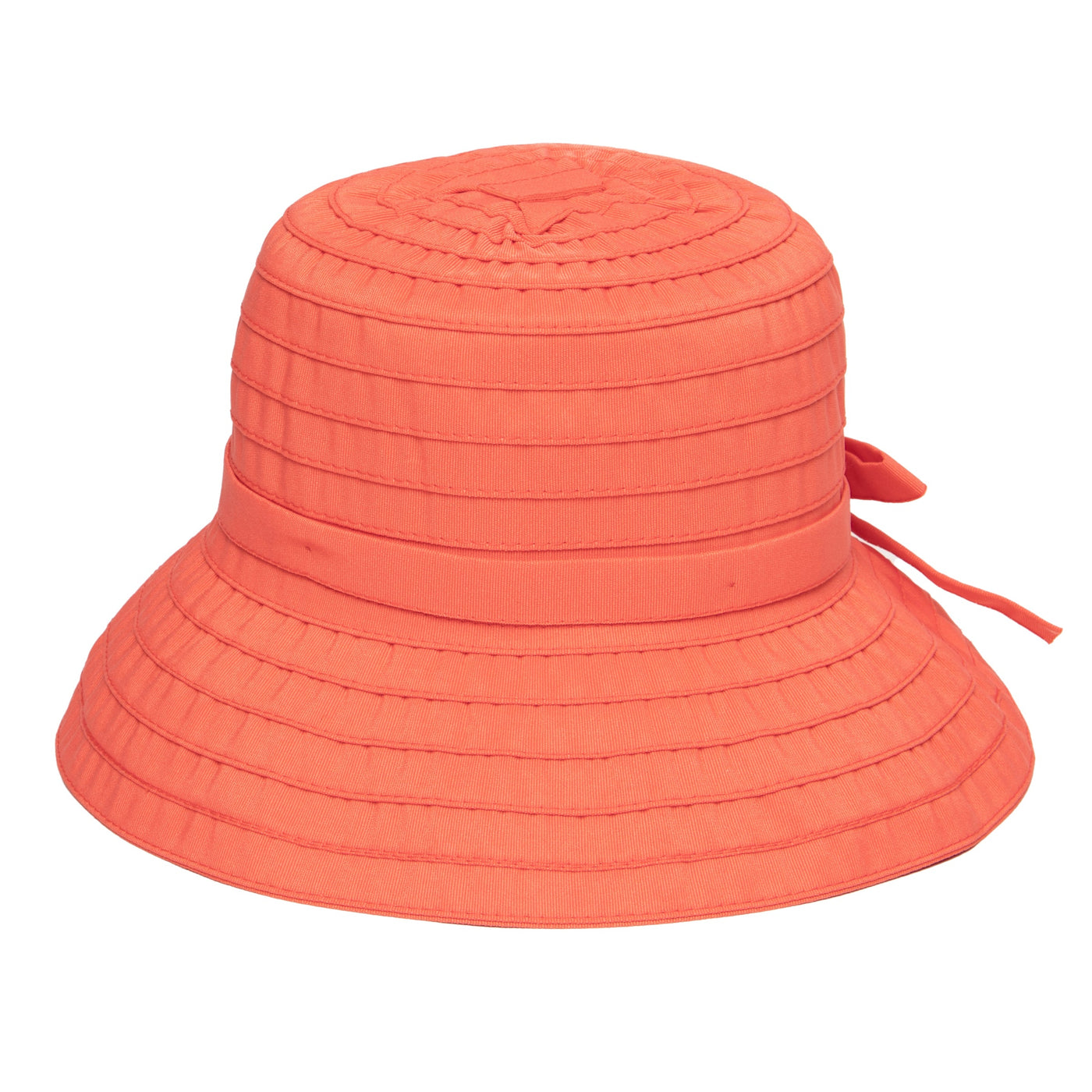 BUCKET - Women's Ribbon Bucket With Adjustable Tie