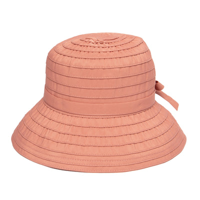 BUCKET - Women's Ribbon Bucket With Adjustable Tie