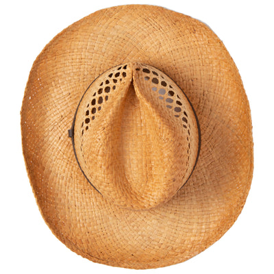 COWBOY - Women's Cowboy Hat With Leather Trim