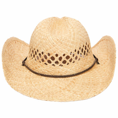 COWBOY - Women's Raffia Cowboy Hat