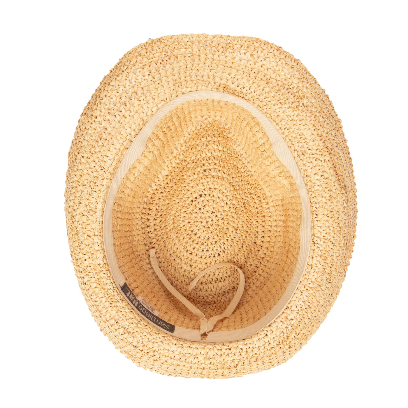 FEDORA - Kids' Crochet Raffia Fedora