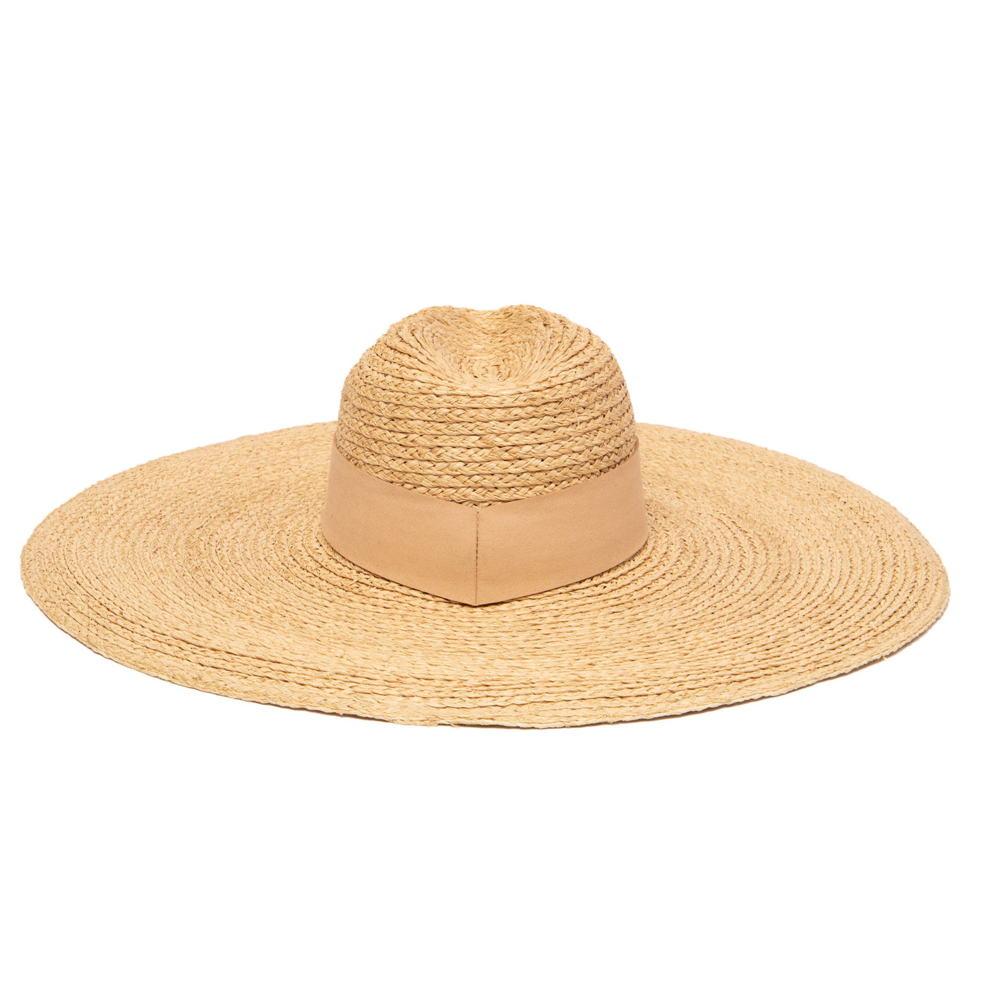 Women's Raffa Braid Wide Brim Fedora With Suede Band