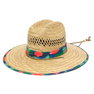SUN BRIM - Kids Camo Rush Straw Lifeguard