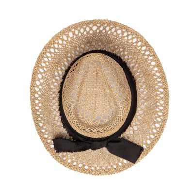 FEDORA - By The Sea Open Weave Fedora