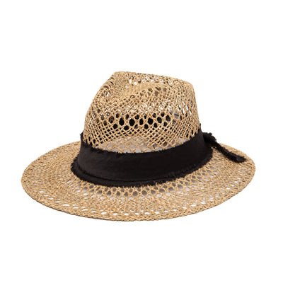 FEDORA - By The Sea Open Weave Fedora