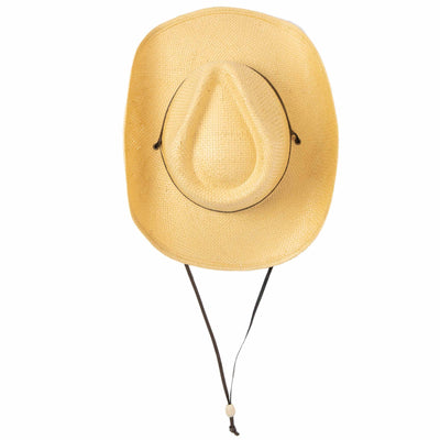 COWBOY - Women's Toyo Paper Cowboy Hat With Chin Cord