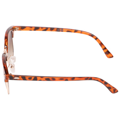 SUNGLASSES - Men's Dark Tortoise Matte Frame Sunglasses