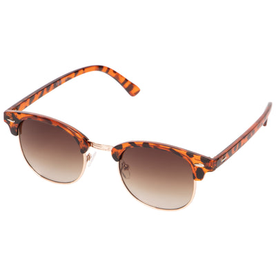 SUNGLASSES - Men's Dark Tortoise Matte Frame Sunglasses