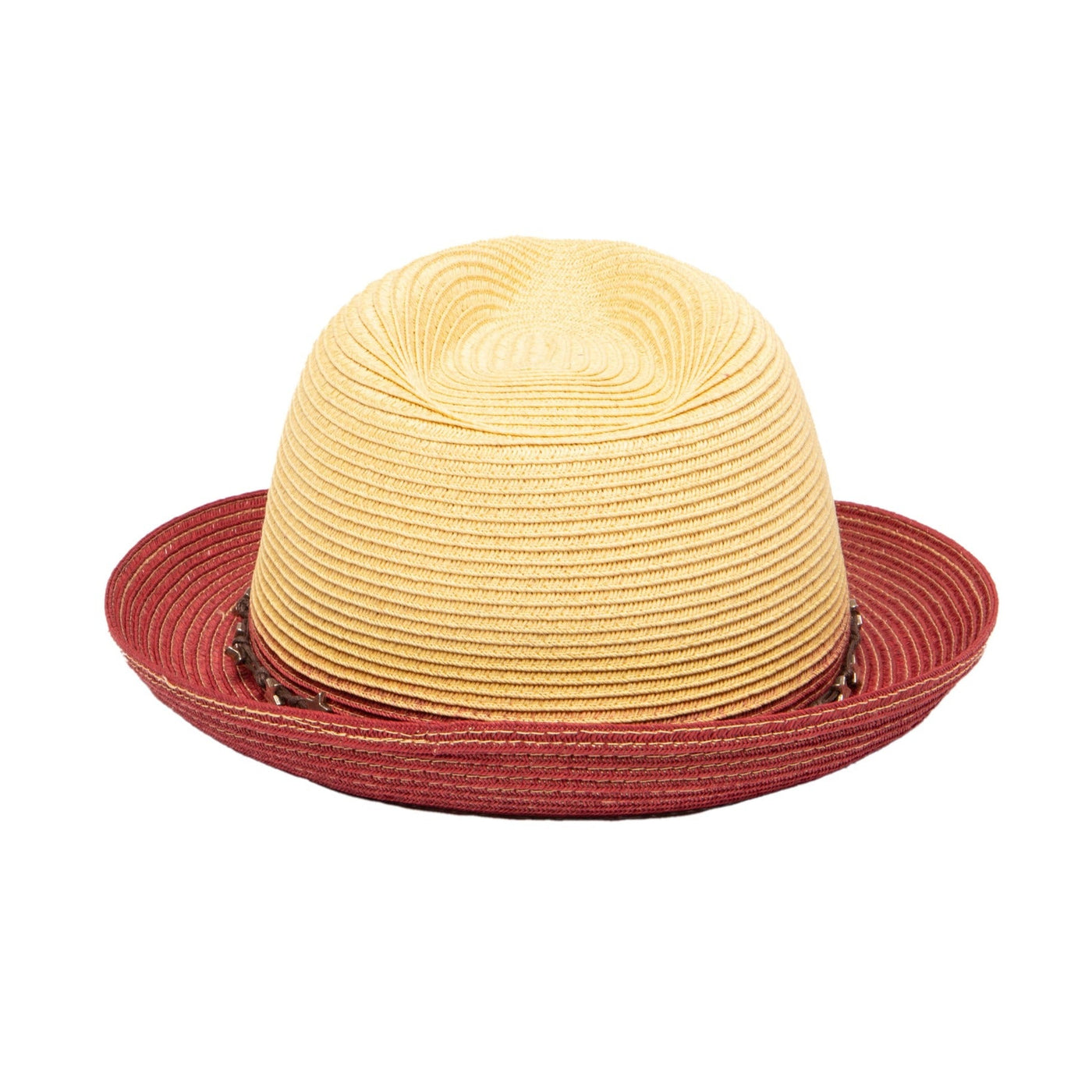 FEDORA - Women's Ultrabraid Fedora With Colorblock Brim And Star Trim