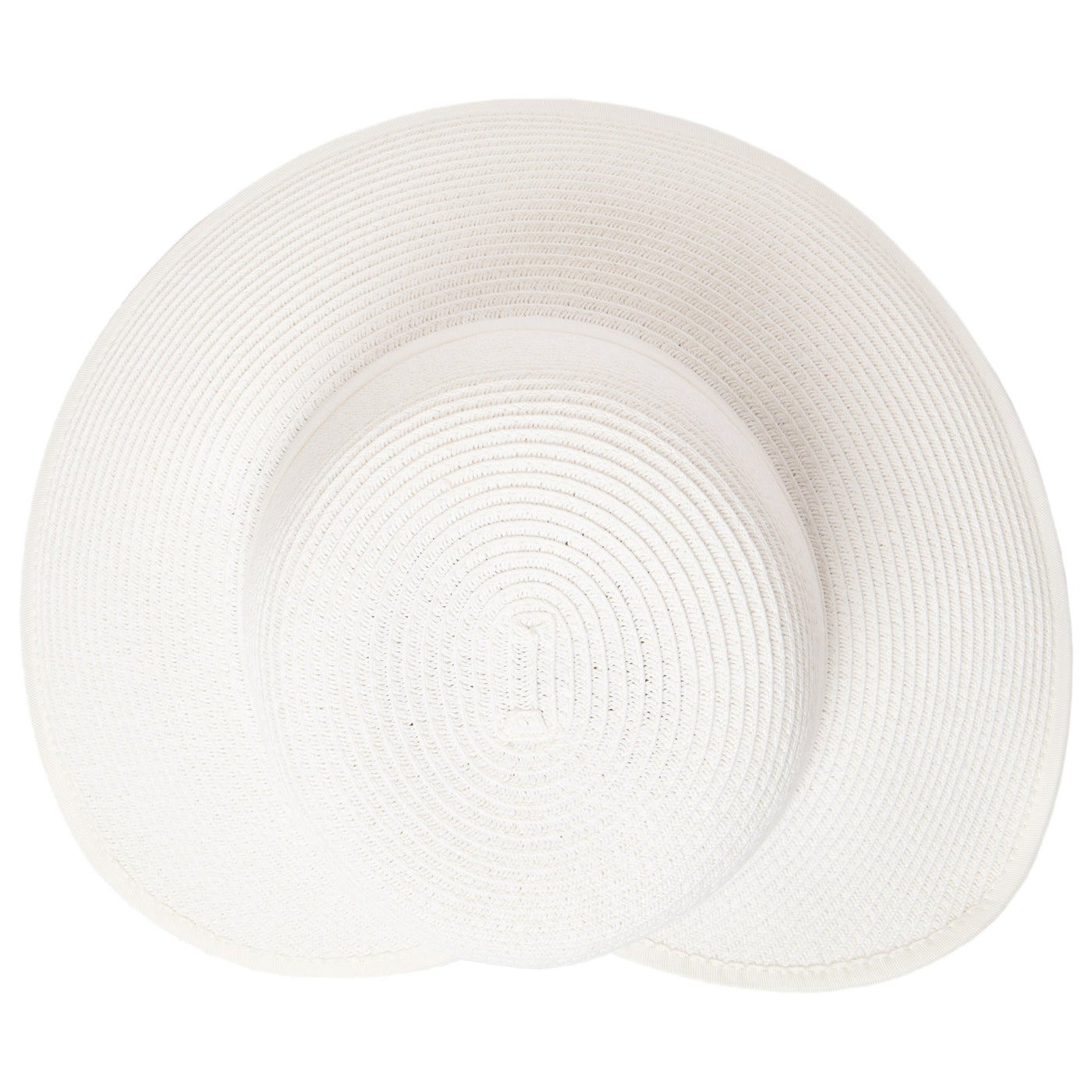 SUN BRIM - Women's Ultrabraid Round Crown Face Saver Sun Hat With Grosgrain Ribbon And Velcro Back Closure