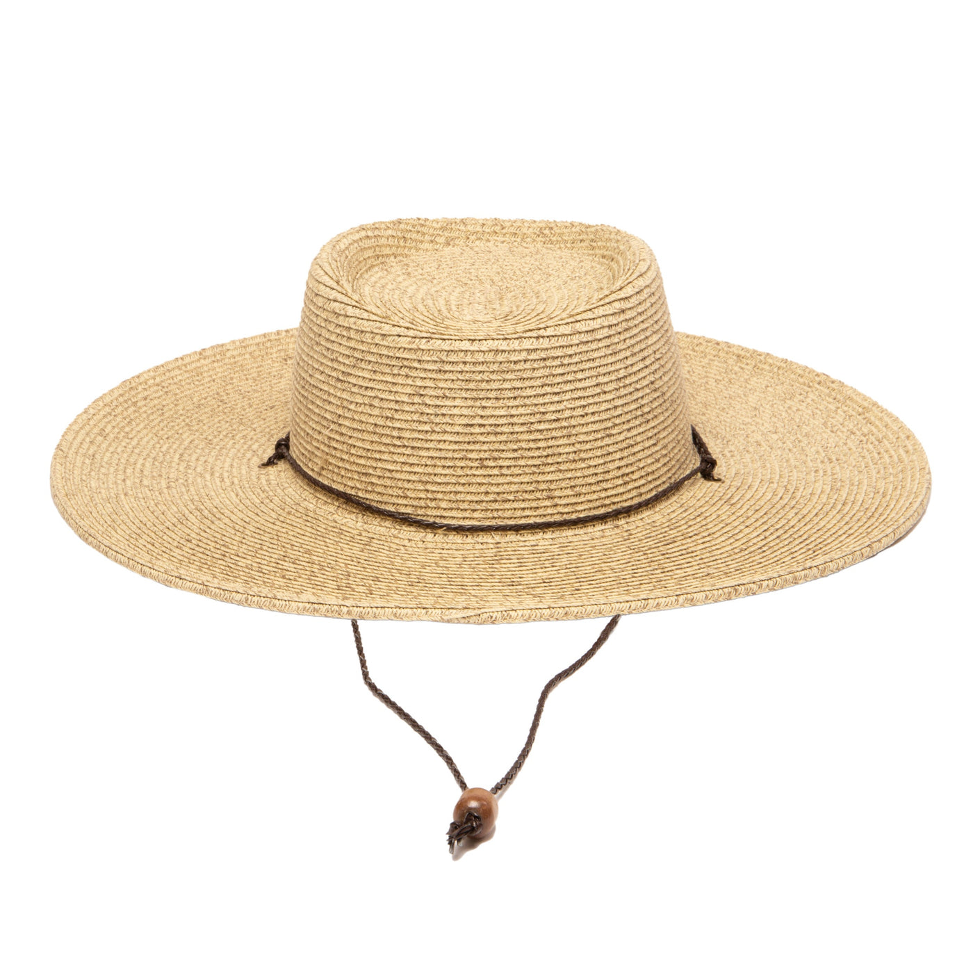 SUN BRIM - Womens Ultrabraid Sun Brim Hat With Chin Cord