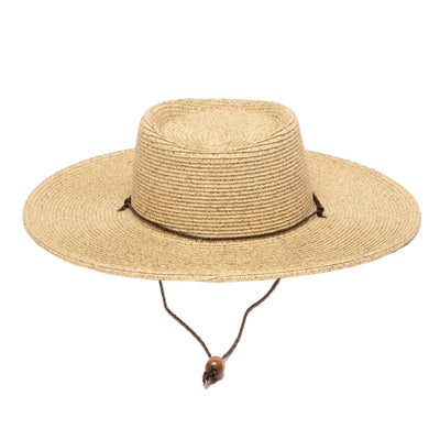 SUN BRIM - Womens Ultrabraid Sun Brim Hat With Chin Cord