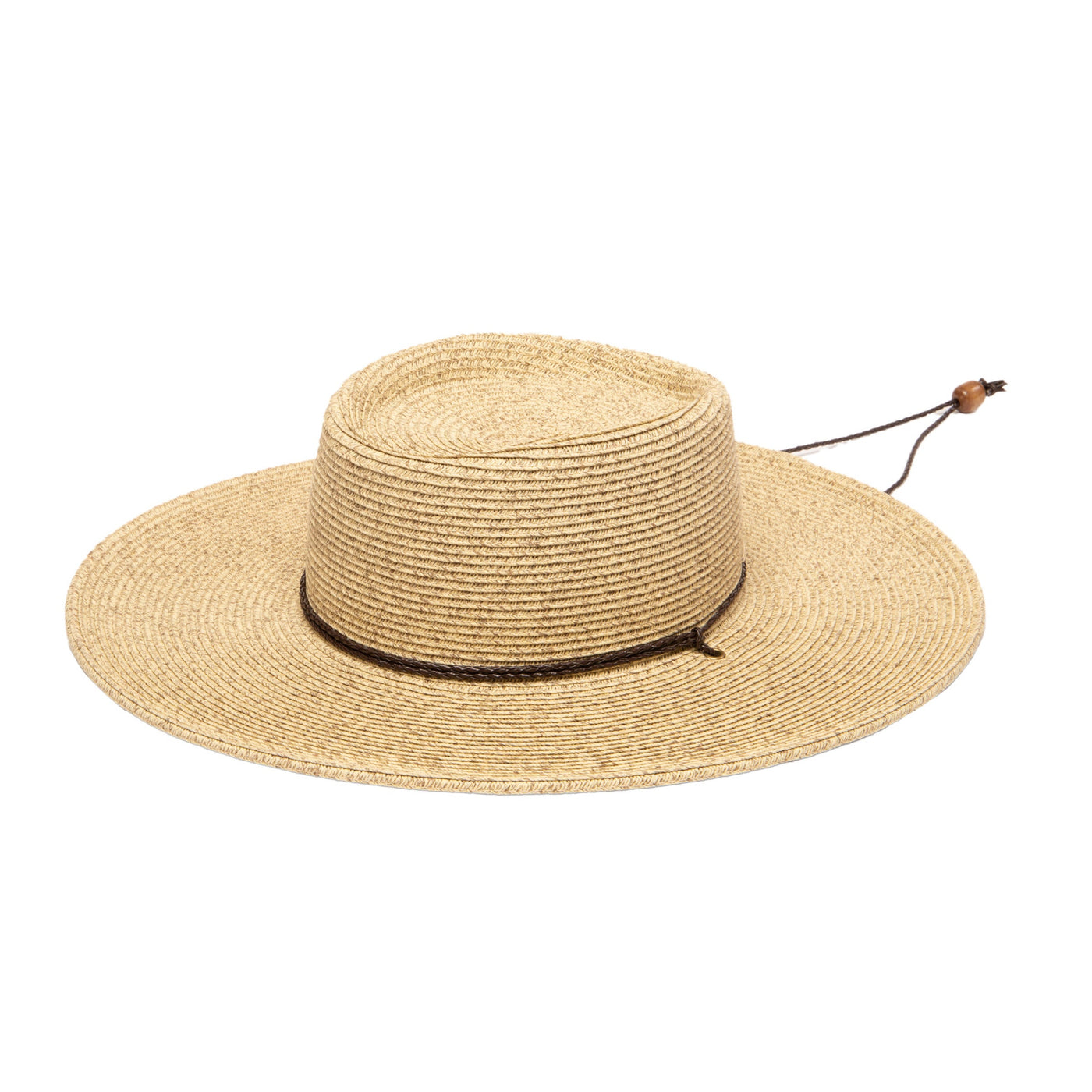 SUN BRIM - Womens Ultrabraid Sun Brim Hat With Chin Cord