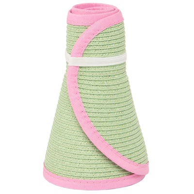 San Diego Hat Company's Signature Women's Ultrabraid Large Brim Visor-VISOR-San Diego Hat Company