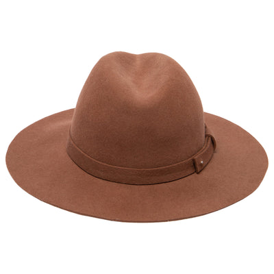 Beyond Prairie - Women's Packable Fedora With Felt Band