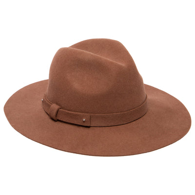 Beyond Prairie - Women's Packable Fedora With Felt Band