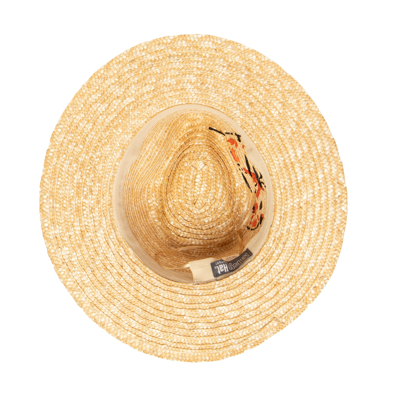 FEDORA - Women's Wheat Straw Palm Fedora