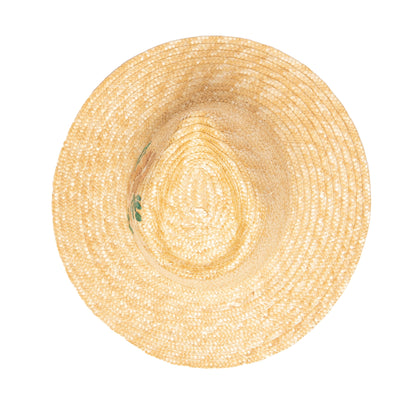 FEDORA - Women's Wheat Straw Palm Fedora