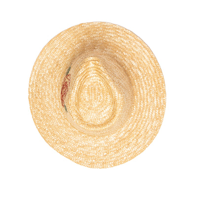 FEDORA - Women's Wheat Straw Palm Fedora