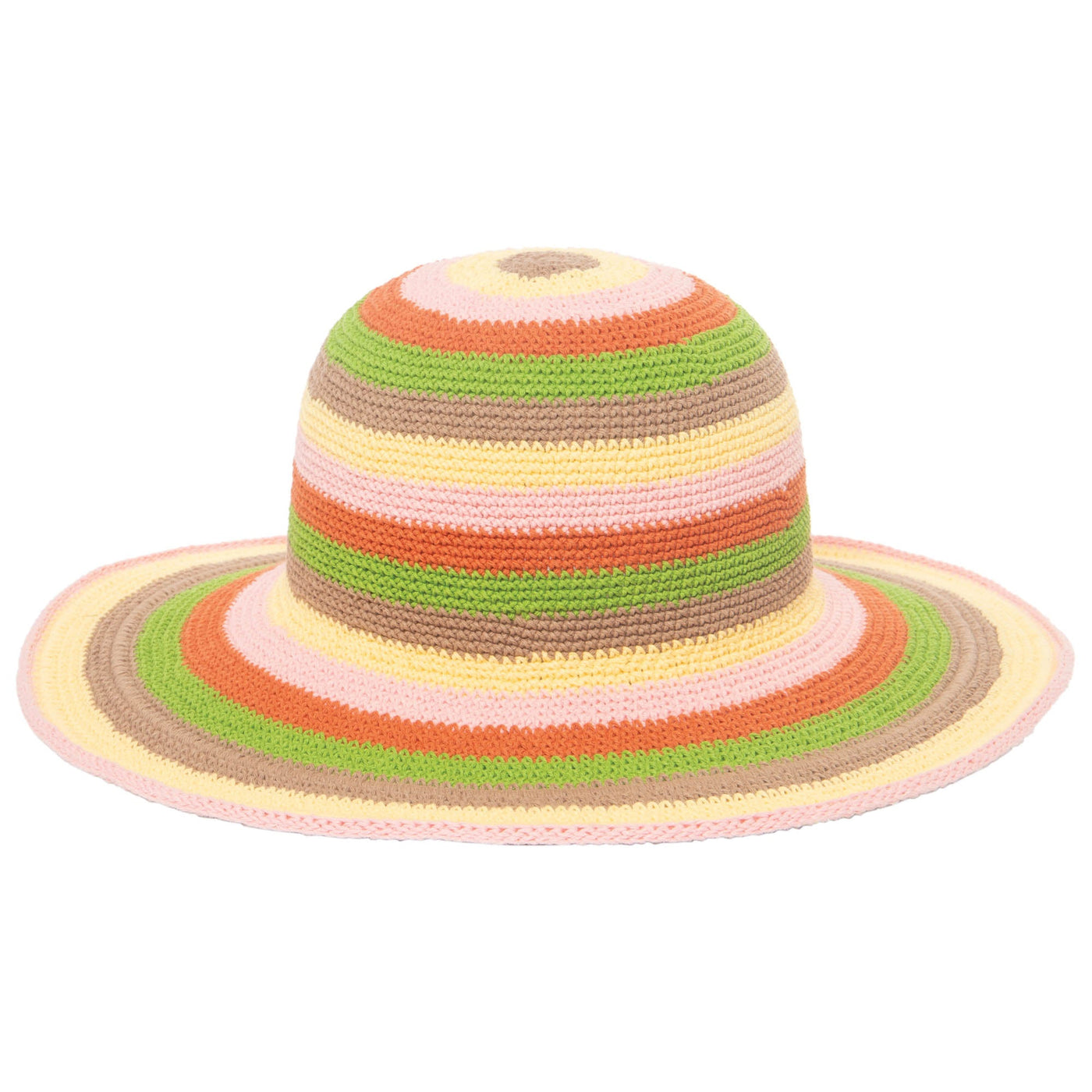 Women's Crocheted Brim Hat (CHL10)-CROCHET-San Diego Hat Company