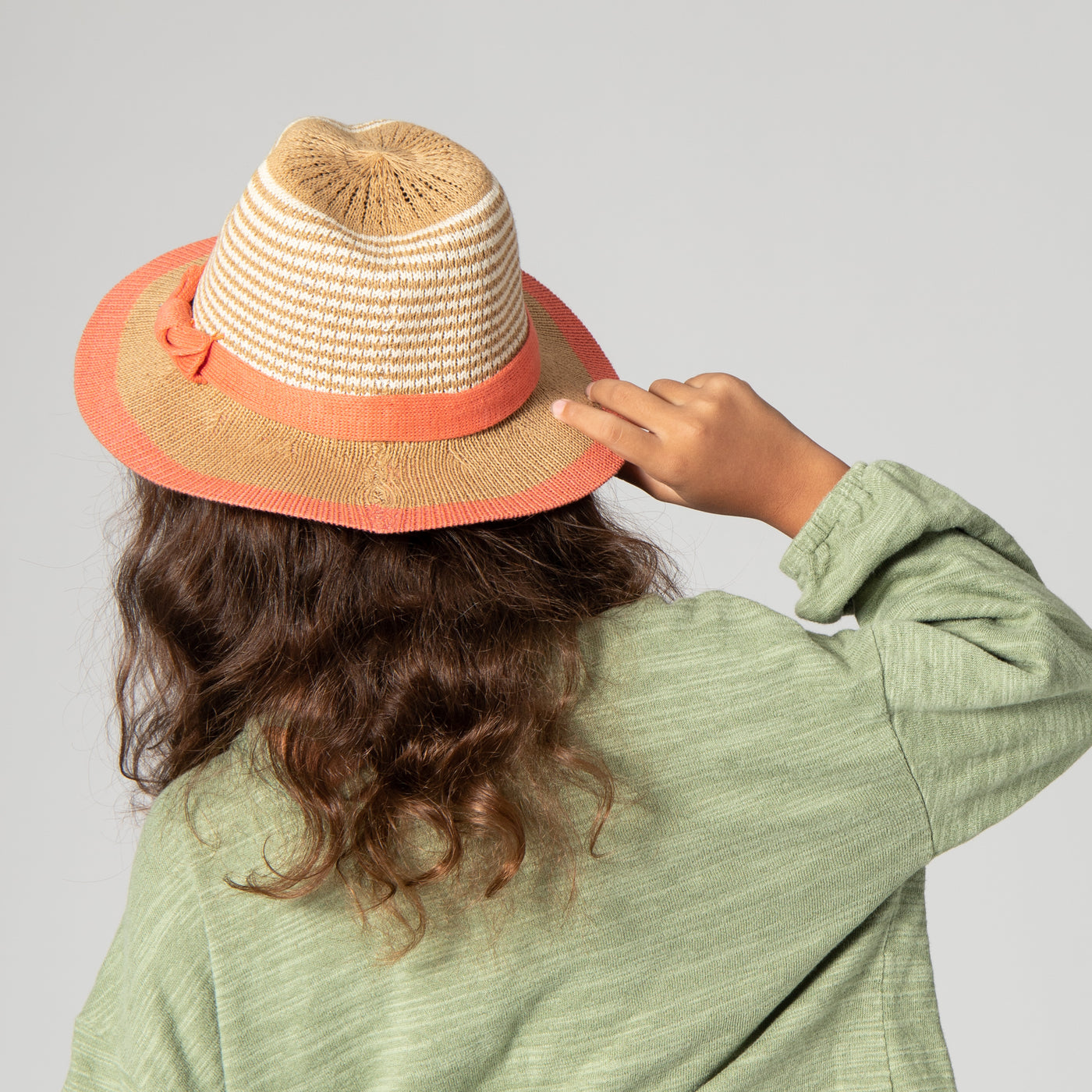 Kids Knitted Fedora (KNK3475)-FEDORA-San Diego Hat Company