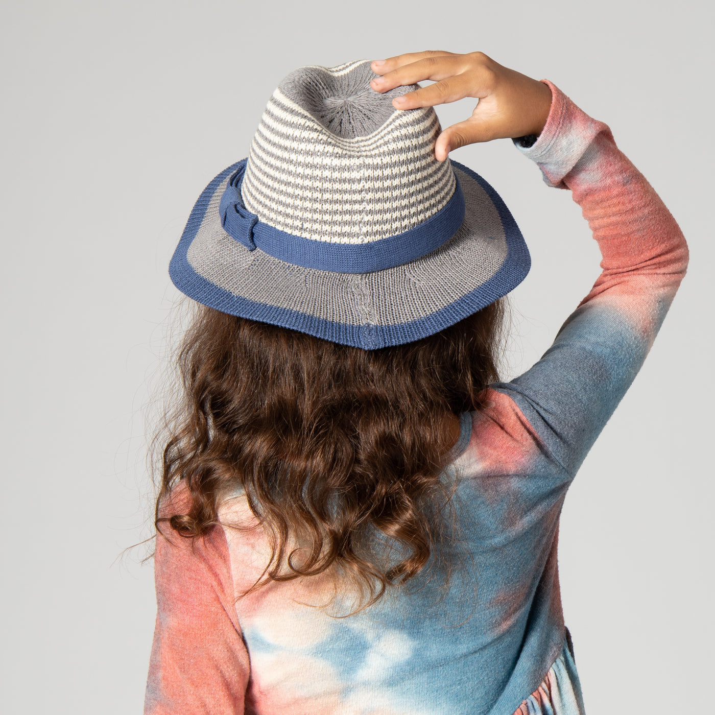 Kids Knitted Fedora (KNK3475)-FEDORA-San Diego Hat Company