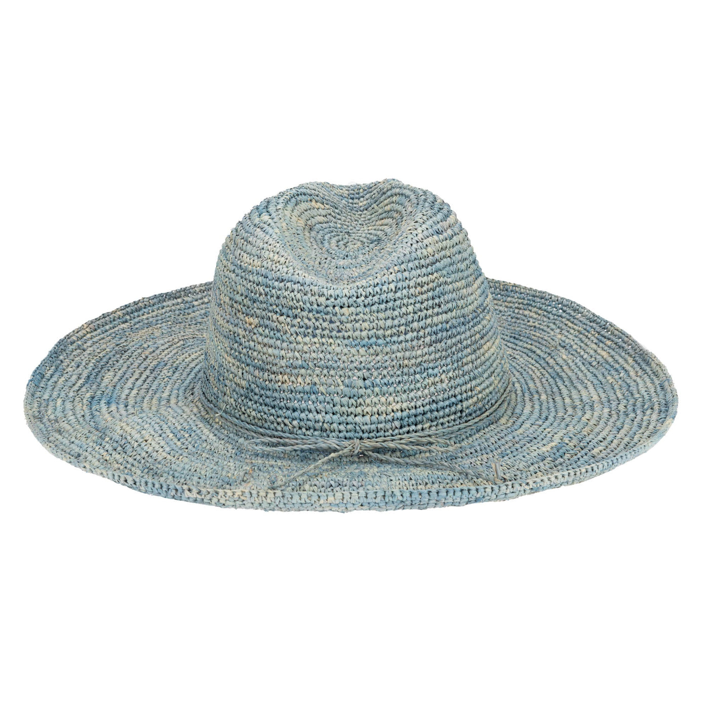 Marina Women's Crochet Raffia Fedora (RHF6257)-FEDORA-San Diego Hat Company