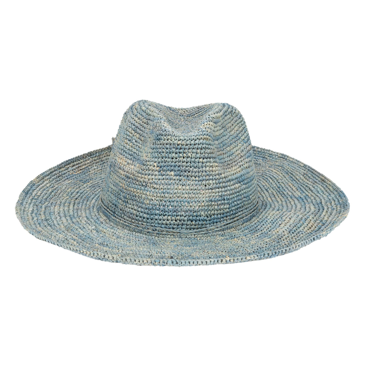 Marina Women's Crochet Raffia Fedora (RHF6257)-FEDORA-San Diego Hat Company