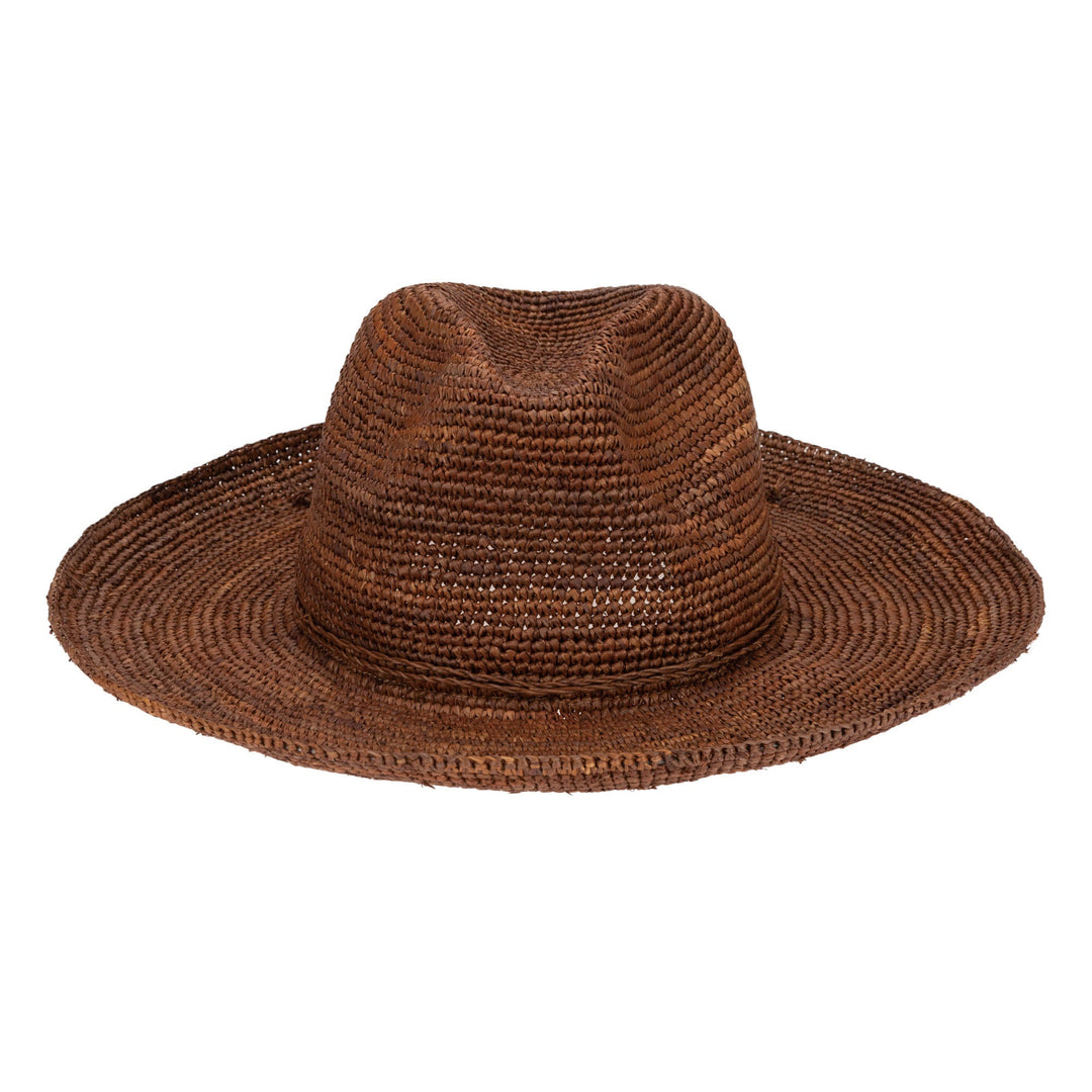 Marina Women's Crochet Raffia Fedora – San Diego Hat Company