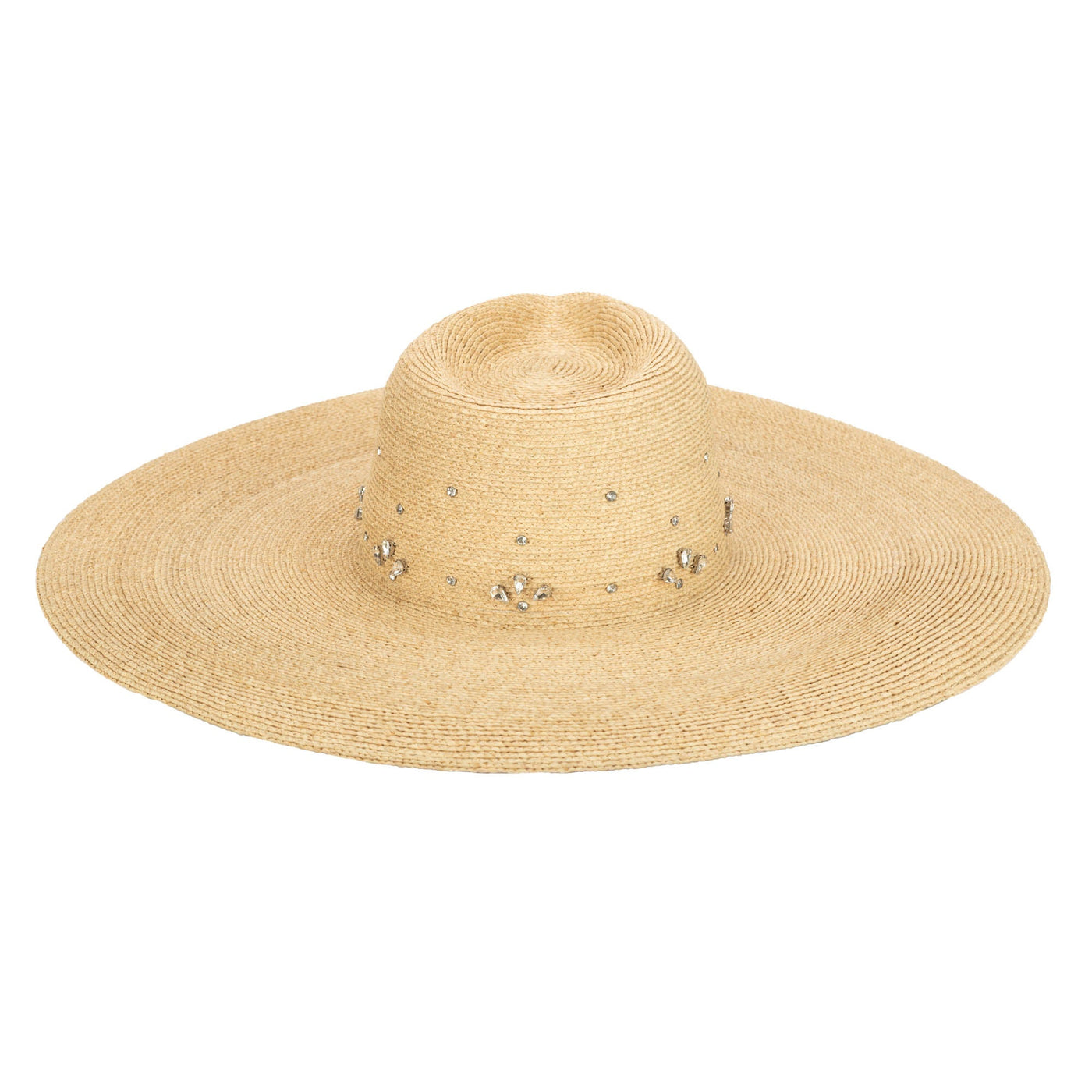 Glitz Wide Brim Fedora Sun Hat (RHL6571)-FEDORA-San Diego Hat Company