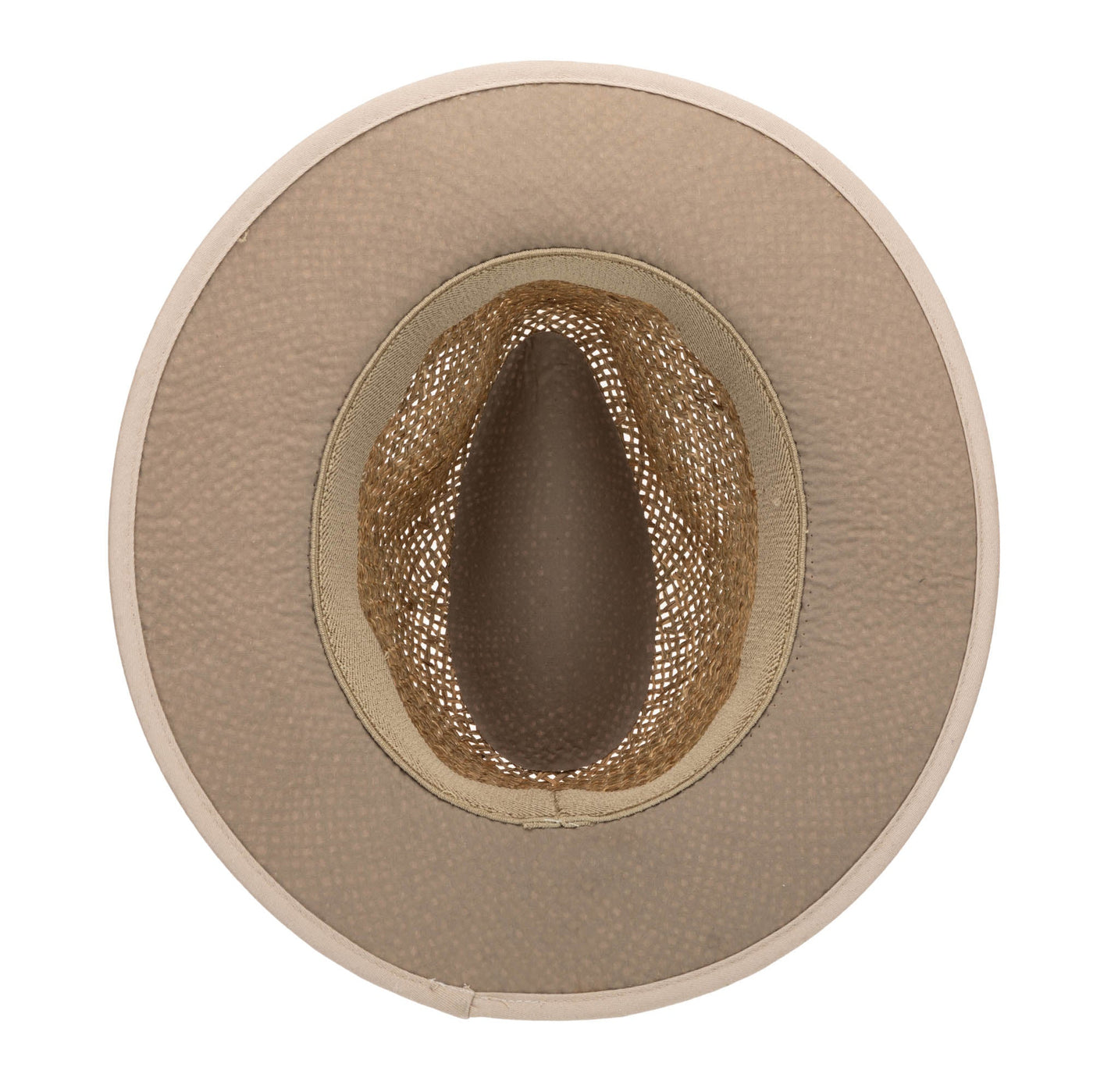 Mens Two Tone Rolled Brim Fedora (SGF2037)-FEDORA-San Diego Hat Company