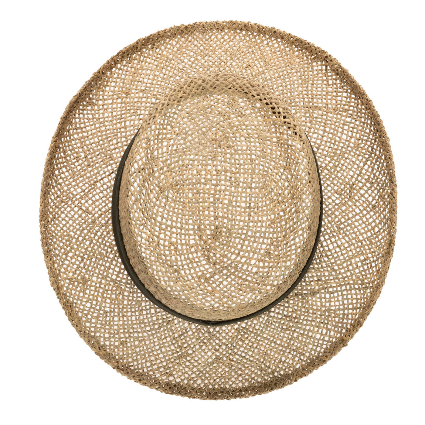 Mens Stiff Seagrass Gambler San Diego Hat Company