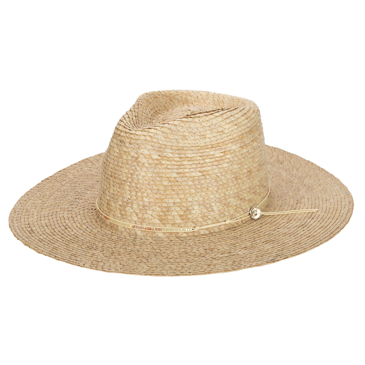 Seashore Women's Stiff Brim Fedora (SPS1015)-FEDORA-San Diego Hat Company