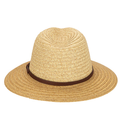 Mens Two Tone Ultrabraid Fedora (UBF1204)-FEDORA-San Diego Hat Company